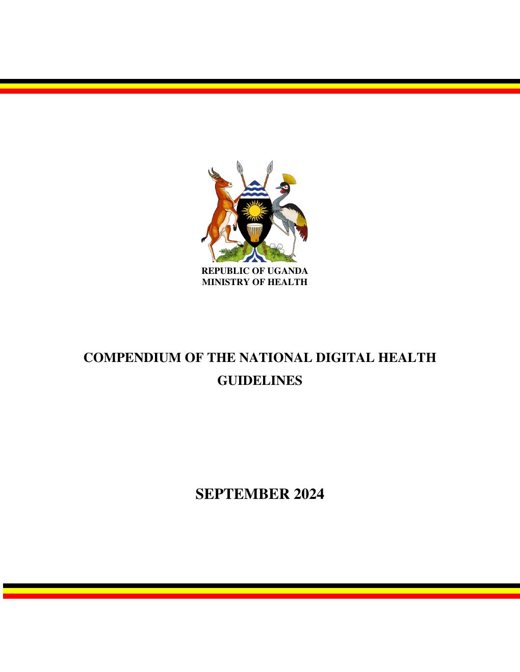 National Digital Health Guidelines cover